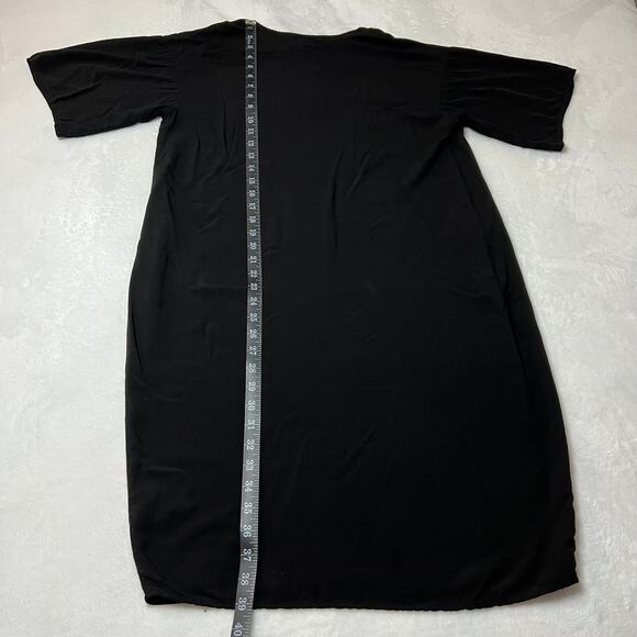 World Market Short Sleeve Embroidered Popover Knee Length Dress Size Small - Picture 8 of 8